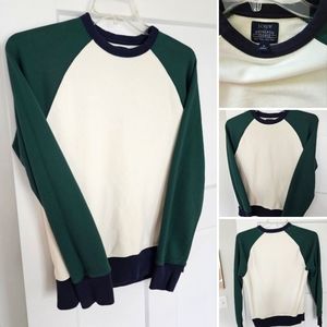 J. Crew Authentic Signature Fleece Long Sleeve Sweater